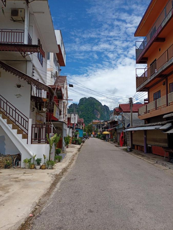 Vang Vieng Victory Hostel Bagian luar foto