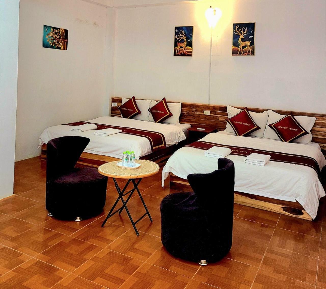 Vang Vieng Victory Hostel Bagian luar foto
